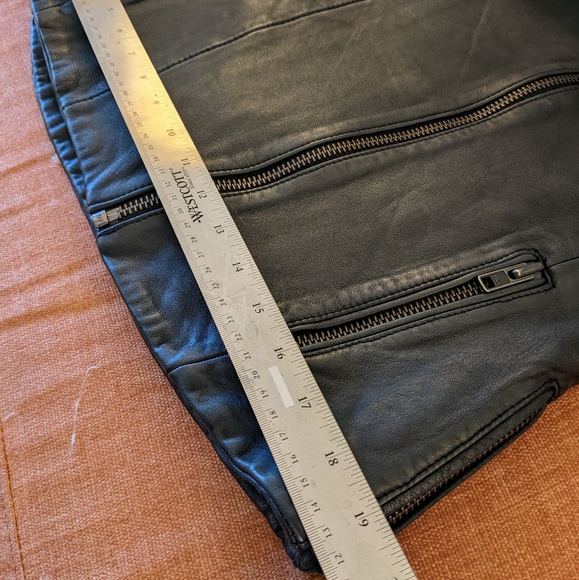 Free People Leather Jacket - Picture 13 of 16